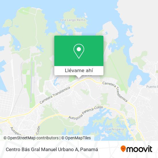 Mapa de Centro Bás Gral Manuel Urbano A