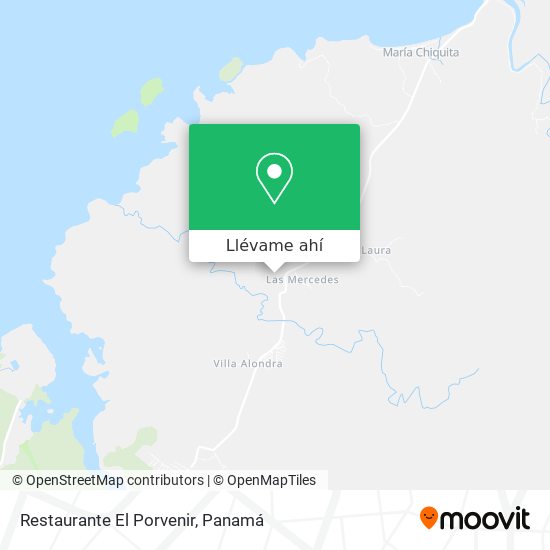 Mapa de Restaurante El Porvenir