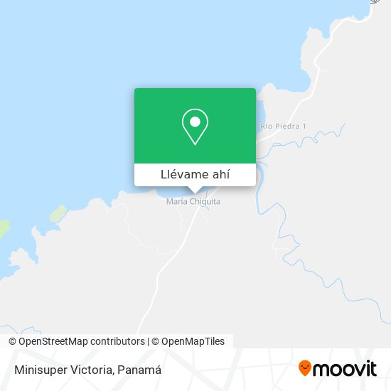 Mapa de Minisuper Victoria