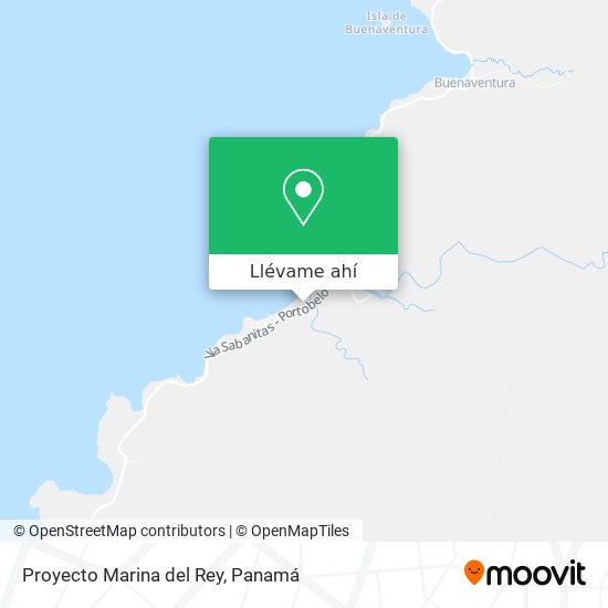 Mapa de Proyecto Marina del Rey