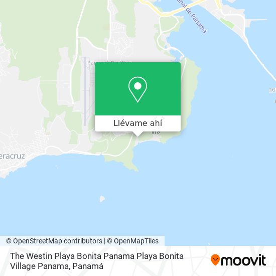 Mapa de The Westin Playa Bonita Panama Playa Bonita Village Panama