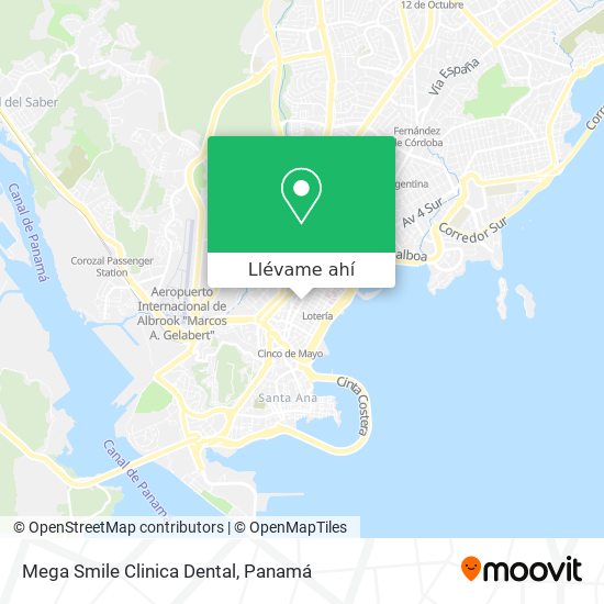 Mapa de Mega Smile Clinica Dental