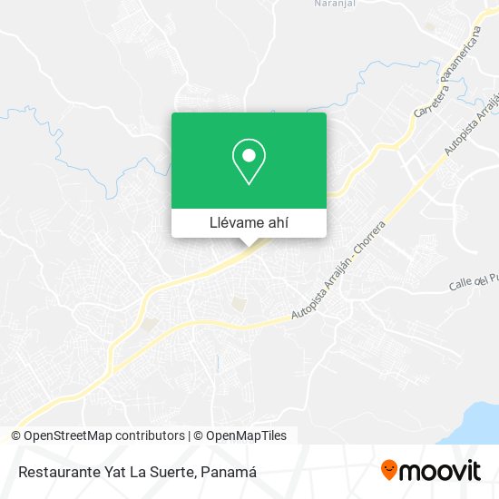 Mapa de Restaurante Yat La Suerte