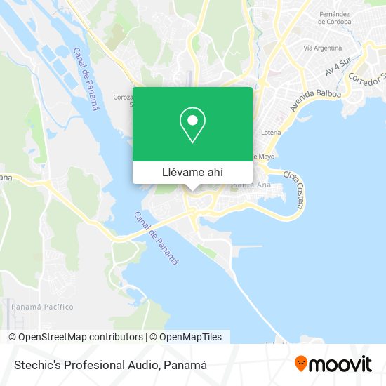 Mapa de Stechic's Profesional Audio