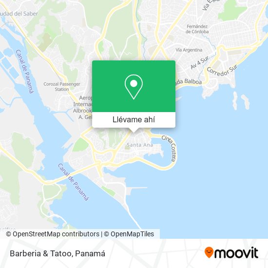 Mapa de Barberia & Tatoo