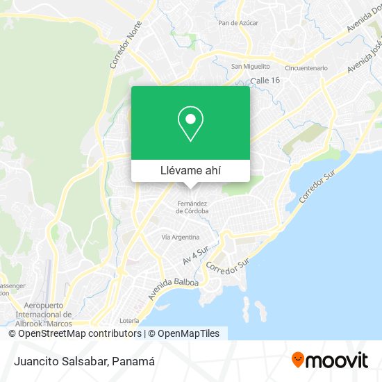 Mapa de Juancito Salsabar