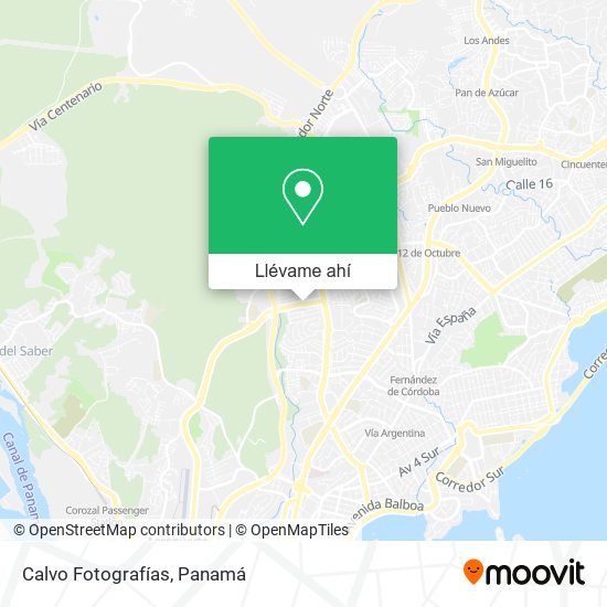 Mapa de Calvo Fotografías