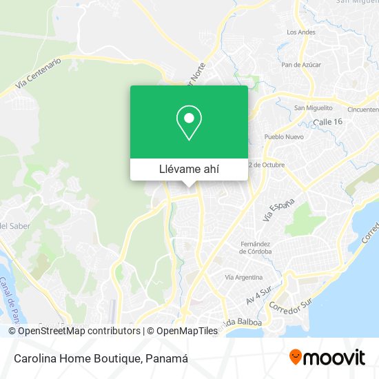 Mapa de Carolina Home Boutique