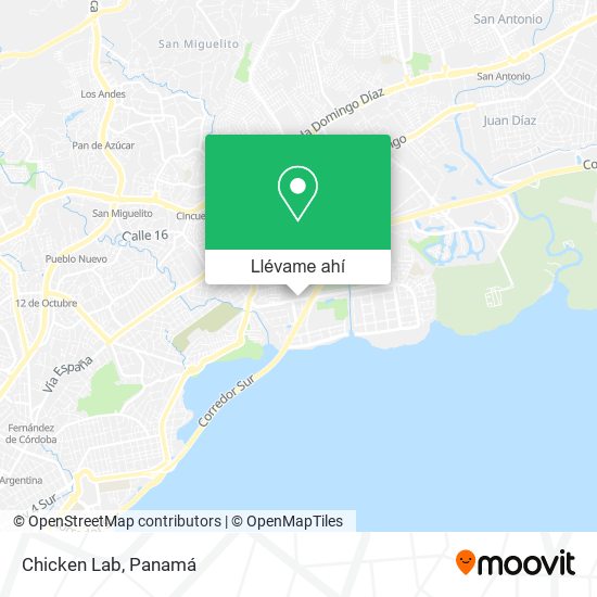 Mapa de Chicken Lab
