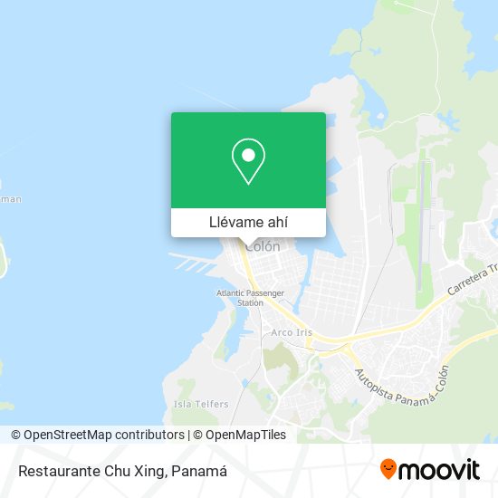 Mapa de Restaurante Chu Xing