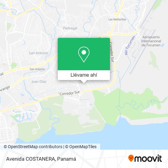Mapa de Avenida COSTANERA