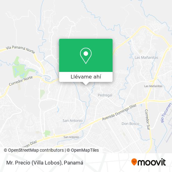 Mapa de Mr. Precio (Villa Lobos)