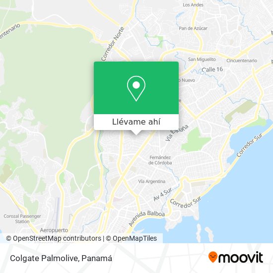 Mapa de Colgate Palmolive