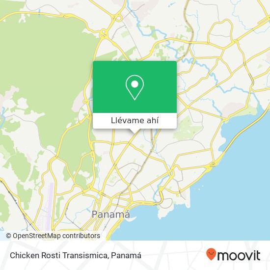 Mapa de Chicken Rosti Transismica