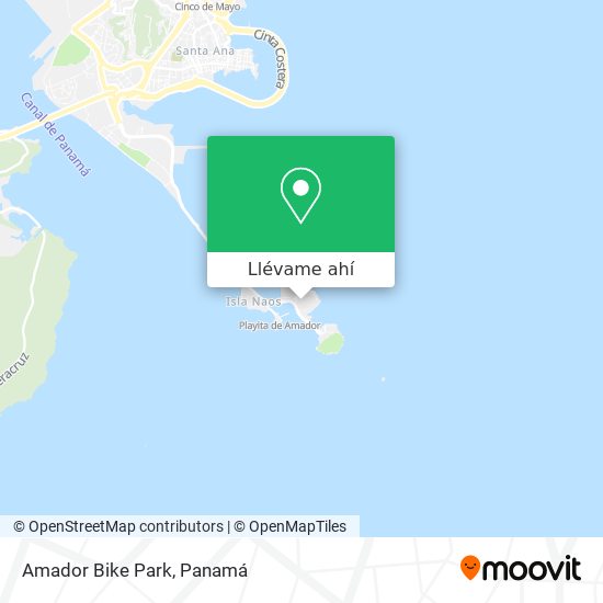Mapa de Amador Bike Park