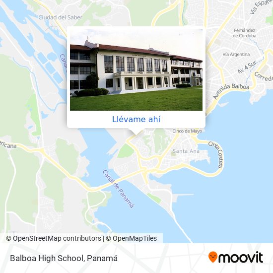 Mapa de Balboa High School