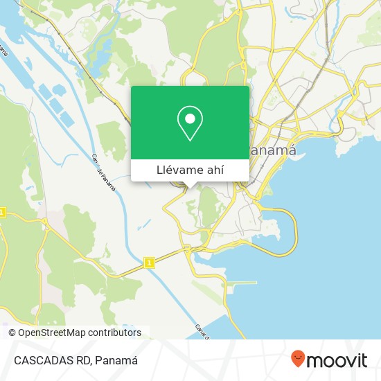 Mapa de CASCADAS RD