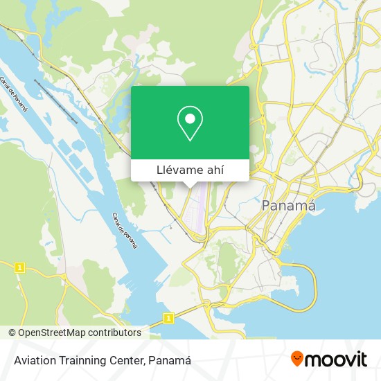 Mapa de Aviation Trainning Center