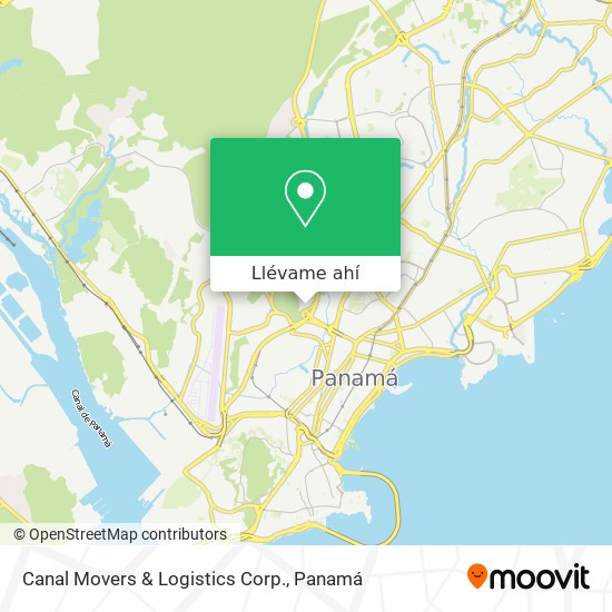 Mapa de Canal Movers & Logistics Corp.