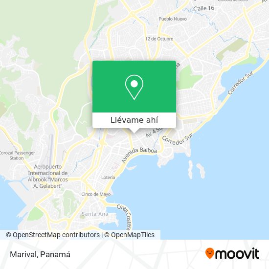 Mapa de Marival