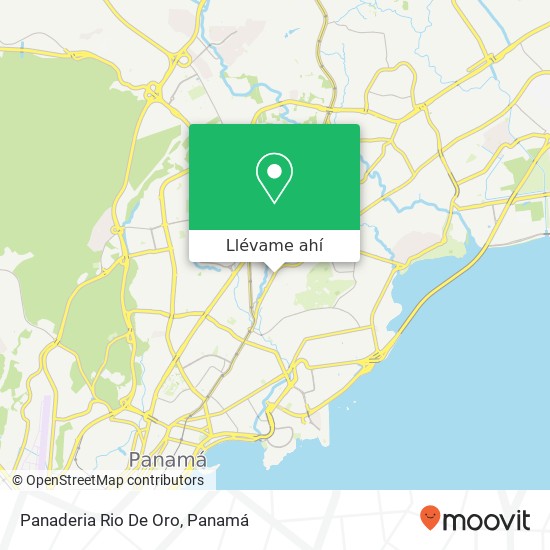 Mapa de Panaderia Rio De Oro