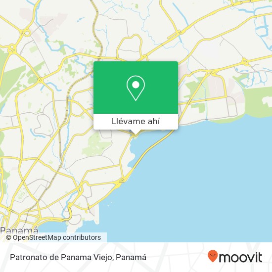 Mapa de Patronato de Panama Viejo
