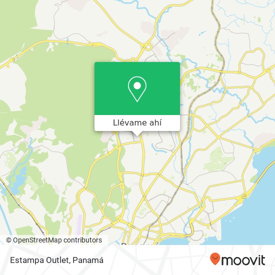 Mapa de Estampa Outlet