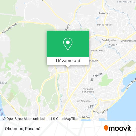 Mapa de Oficompu