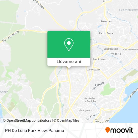 Mapa de PH De Luna Park View