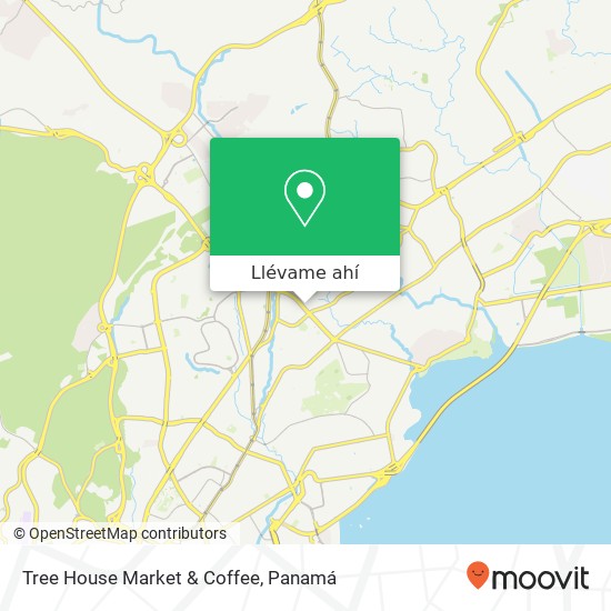 Mapa de Tree House Market & Coffee