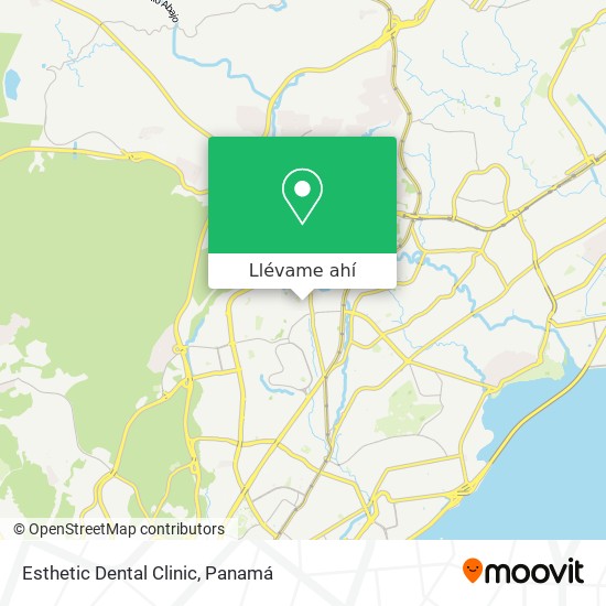Mapa de Esthetic Dental Clinic