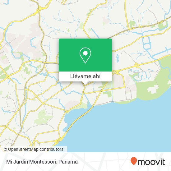 Mapa de Mi Jardin Montessori