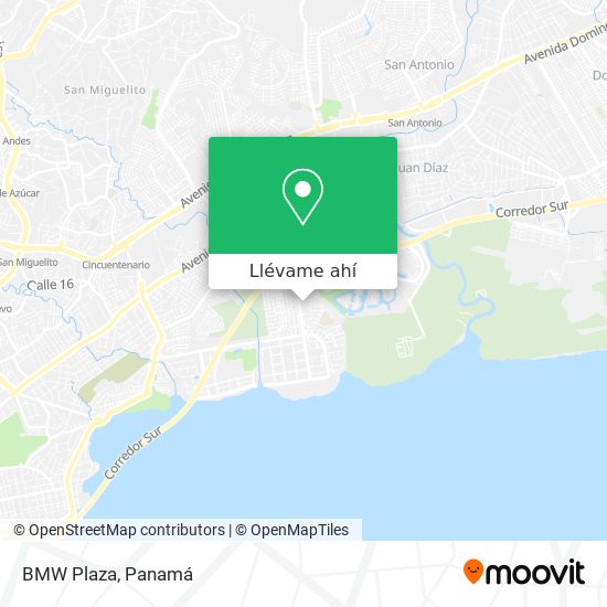 Mapa de BMW Plaza