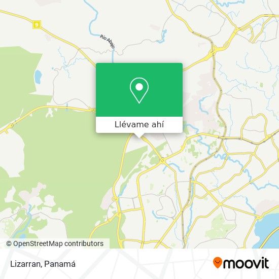Mapa de Lizarran