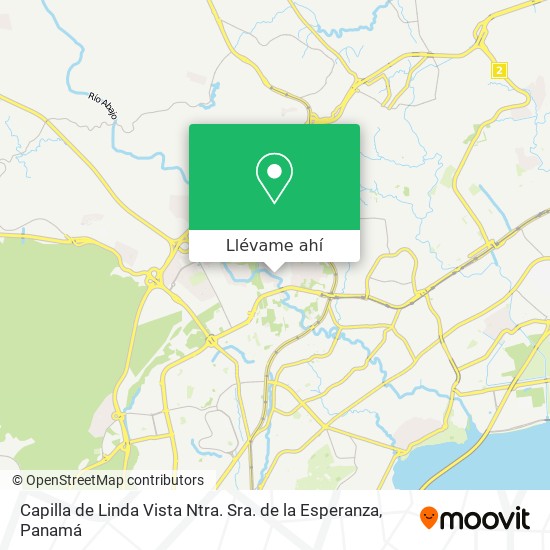 Mapa de Capilla de Linda Vista Ntra. Sra. de la Esperanza