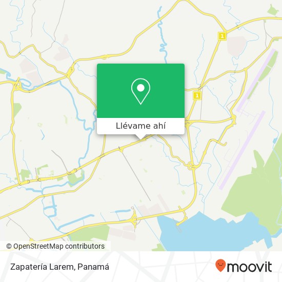 Mapa de Zapatería Larem