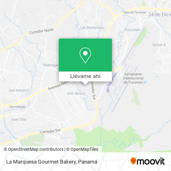 Mapa de La Marquesa Gourmet Bakery