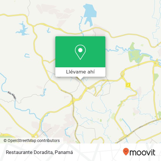 Mapa de Restaurante Doradita