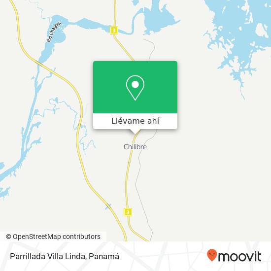 Mapa de Parrillada Villa Linda
