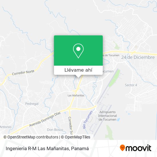 Mapa de Ingenieria R-M Las Mañanitas