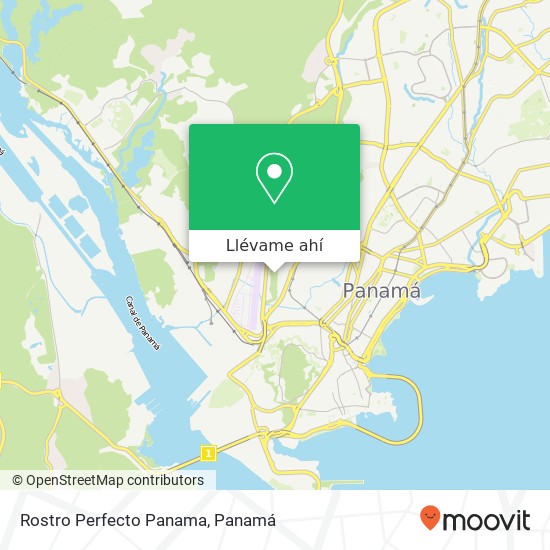 Mapa de Rostro Perfecto Panama