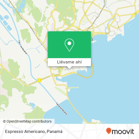 Mapa de Espresso Americano, Avenida A El Chorrillo, Ciudad de Panamá