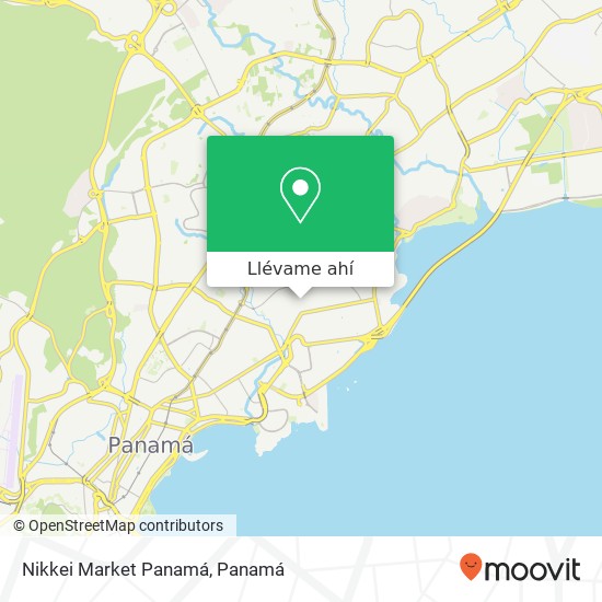 Mapa de Nikkei Market Panamá, Avenida 3 a S San Francisco, Ciudad de Panamá