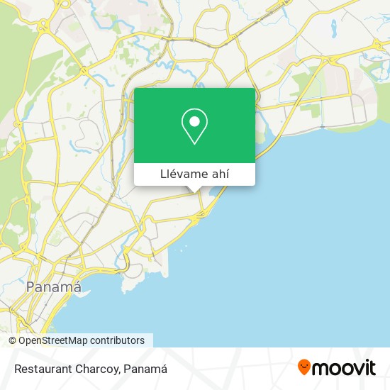 Mapa de Restaurant Charcoy