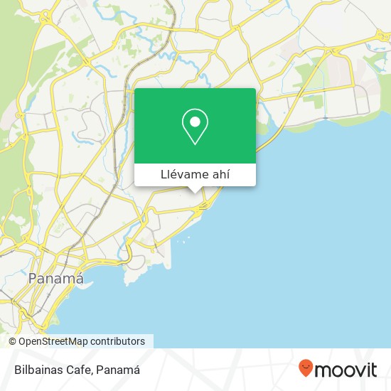 Mapa de Bilbainas Cafe, Avenida Dr Belisario Porras San Francisco, Ciudad de Panamá