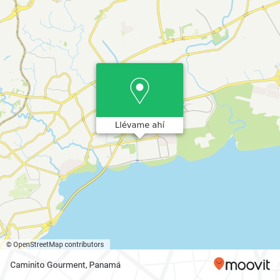 Mapa de Caminito Gourment, Avenida Principal Costa del Este Juan Díaz, Ciudad de Panamá