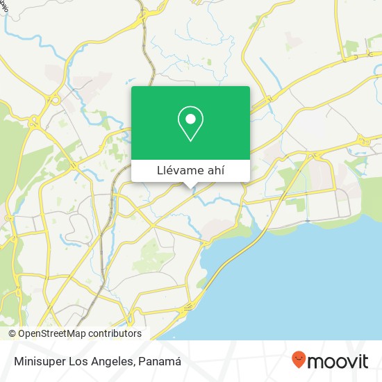 Mapa de Minisuper Los Angeles, Avenida 1 a N Río Abajo, Ciudad de Panamá