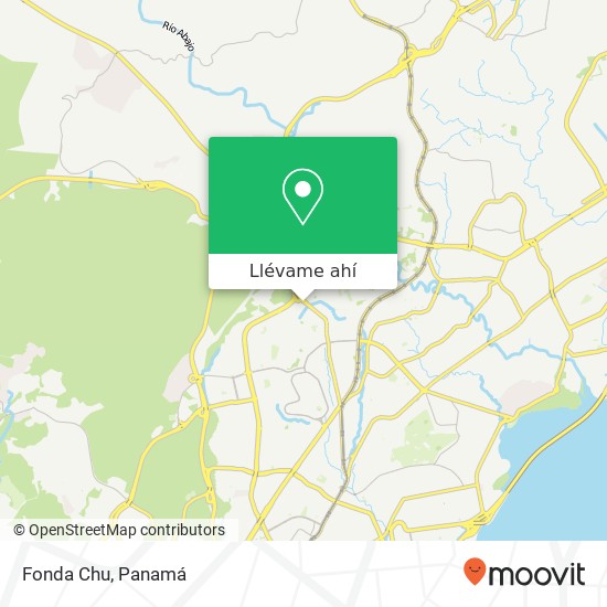 Mapa de Fonda Chu, Avenida 21 e N Betania, Ciudad de Panamá