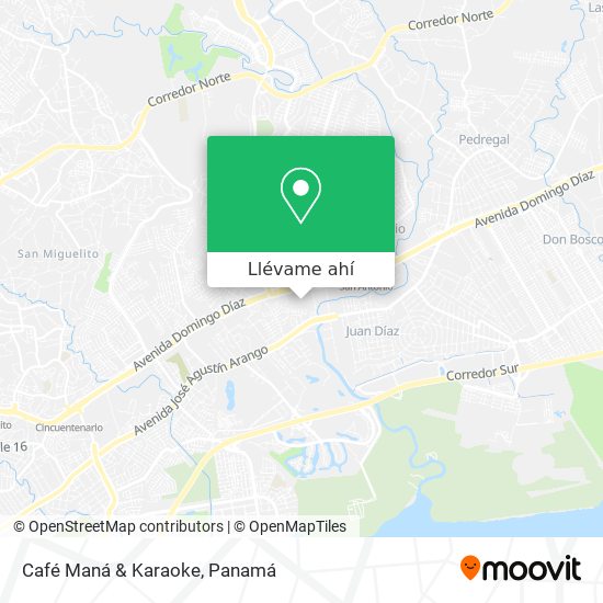 Mapa de Café Maná & Karaoke