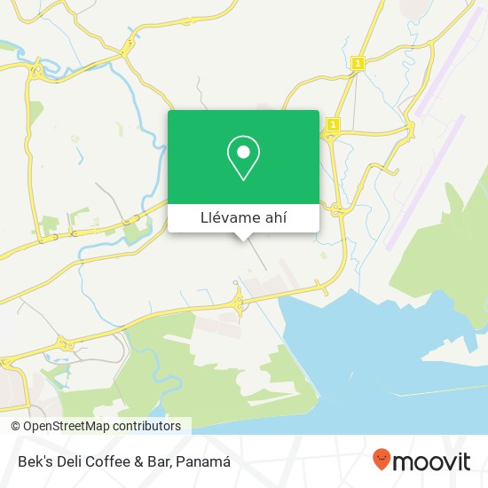 Mapa de Bek's Deli Coffee & Bar, Calle 19 B Juan Díaz, Ciudad de Panamá